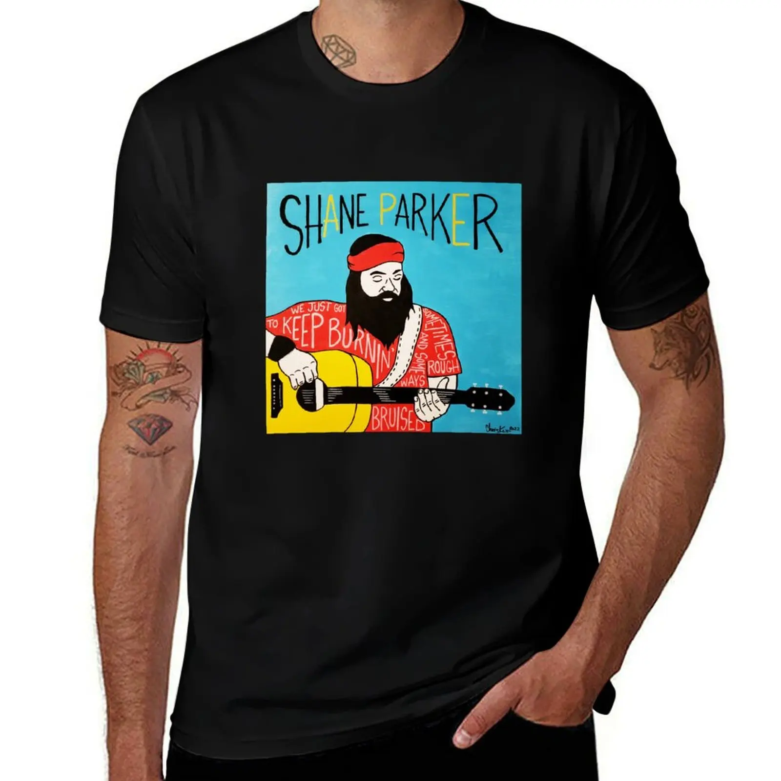 Shane Parker T-Shirt man t shirt cotton T-Shirt