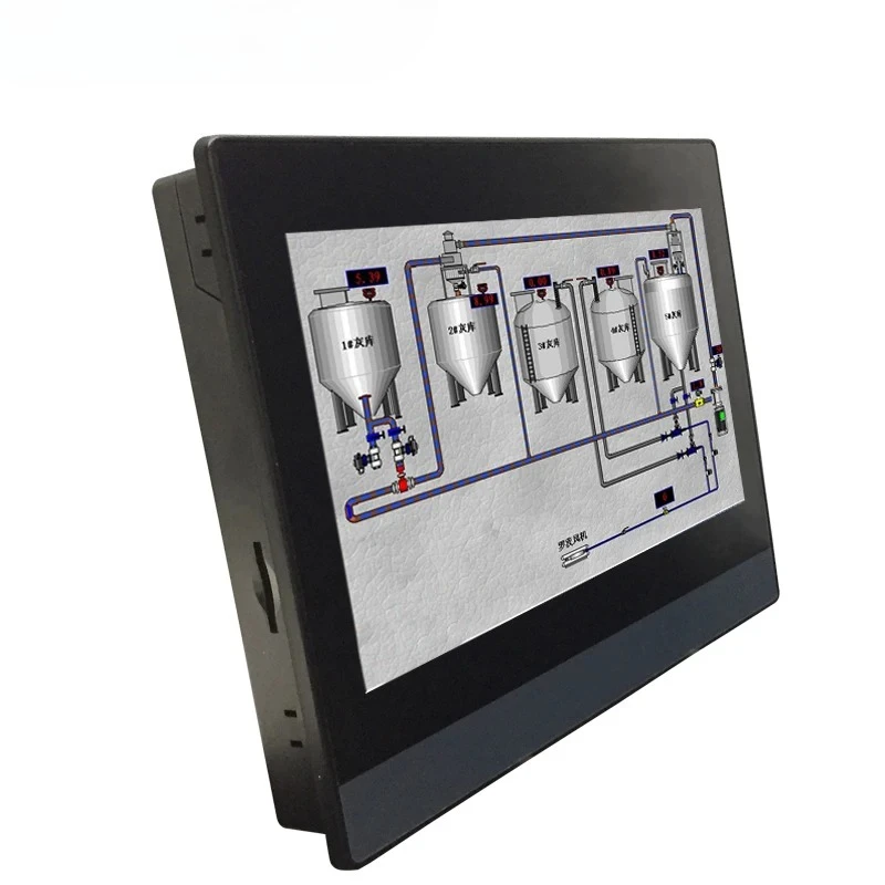 Outdoor Industrial Lcd Touch Screen Display With Free Software For Industrial Control Plc