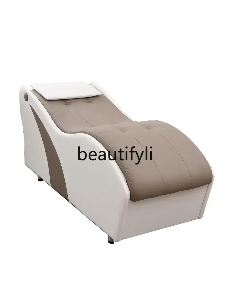 

Face wash beauty bed, special wood massage shampoo for beauty salon, S-type face wash bed, medical bed
