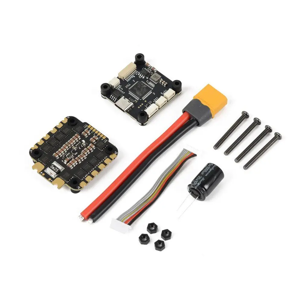 F405 Flight Controller 60A 4IN1 ESC Stack, 3-6S F P V Racing Drone Quadcopter FC