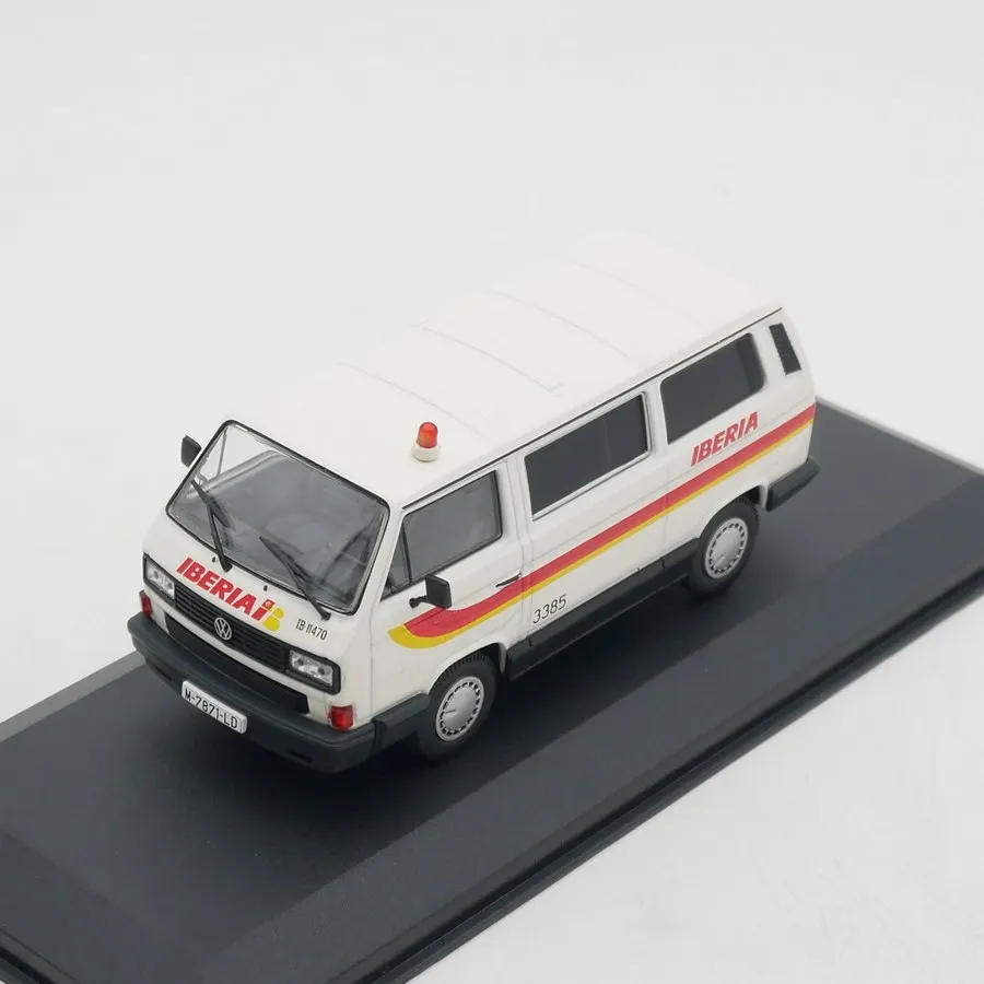Diecast Ixo 1:43 Scale T3 1988 VW Van Spanish National Airline Model Alloy Car Model