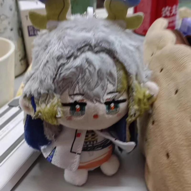 12cm jeu d'anime archevaliers Kawaii Cosplay peluches jouet porte-clés Shu Texas Mini Dango peluche sac à dos Kerring charme cadeau