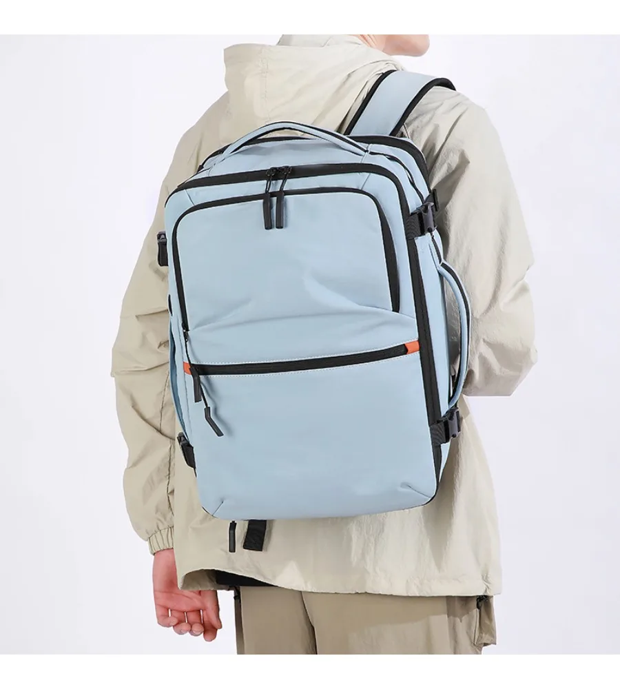 Women's business backpack of the same style Travel backpack Large capacity going out commuting Men's backpack