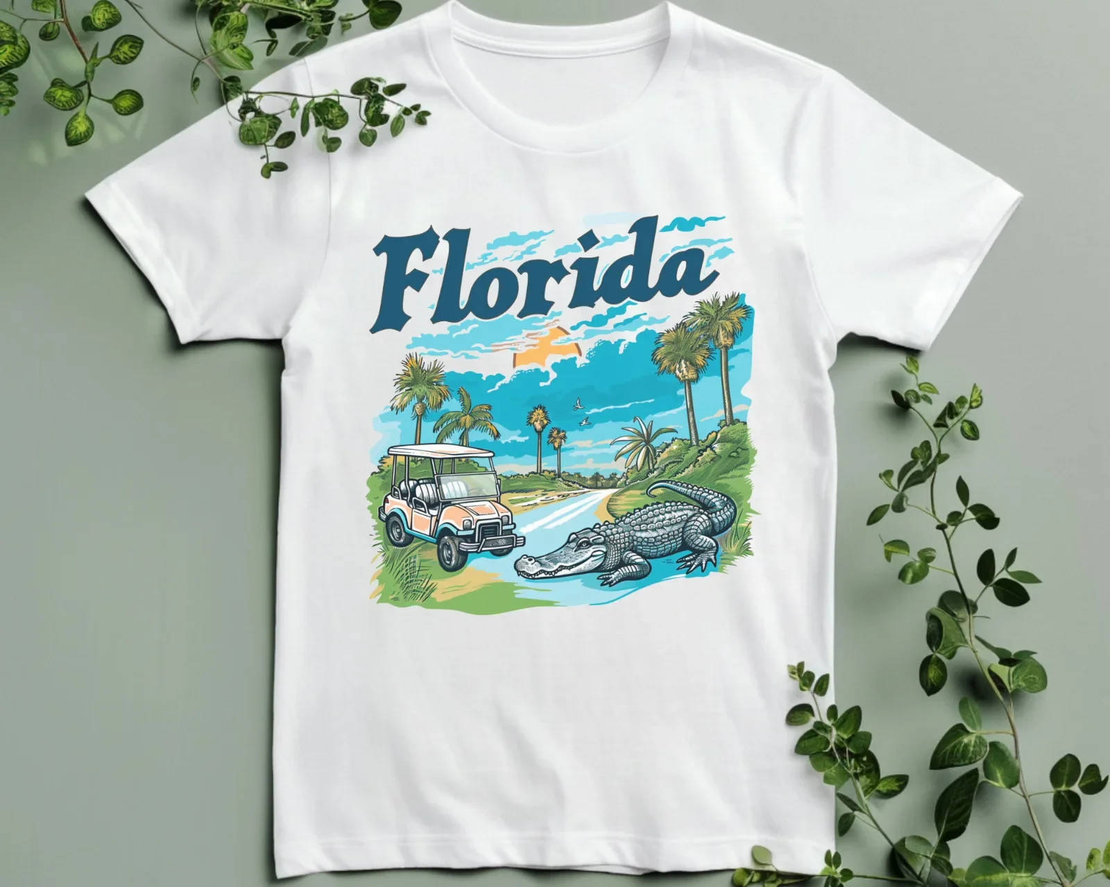 Florida Alligator Shirt Florida Alligator Lover T-Shirt for Nature Enthusiasts