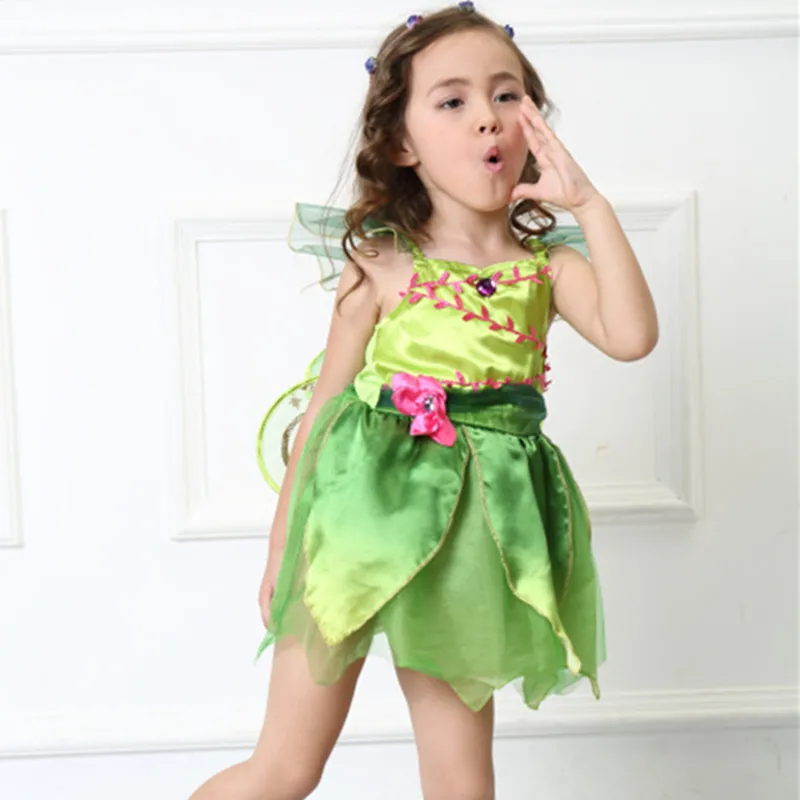 Halloween-kostuum Forest een Fairy Angel-outfit voor ouders en kinderen Par Bar Prestatiekleding Polyestervezel