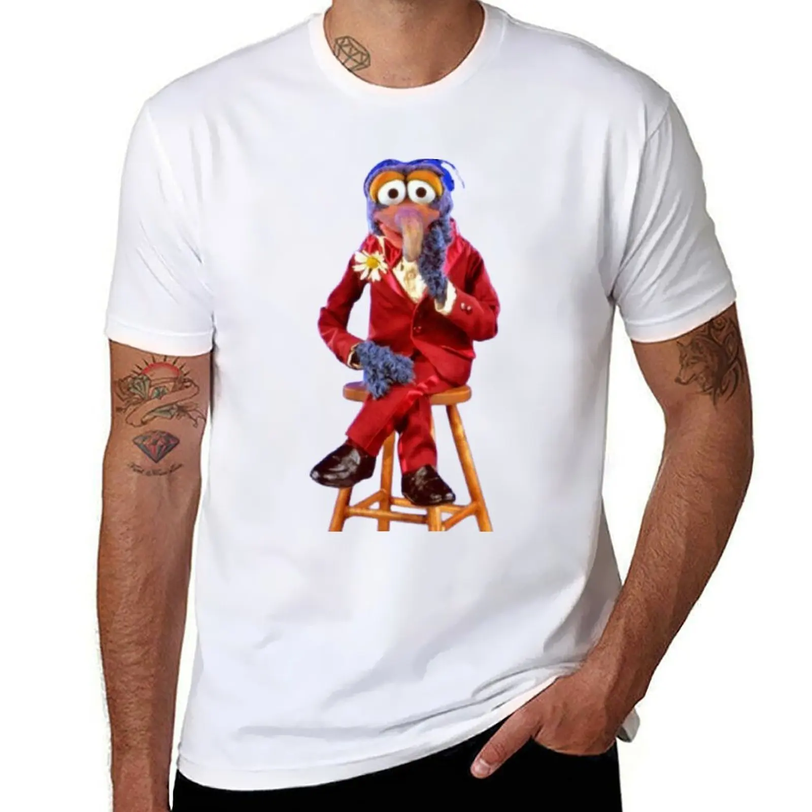 

Gonzo muppet T-Shirt t shirts for man pack white man t shirts for men T-Shirt