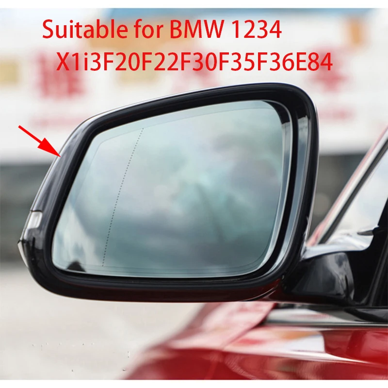 

Auto Accessories Rear view mirror Rear view frame decorative housing for BMW 1 2 3 4 Series X1 E84 F20 F22 F30 F35 F36 E84 I3