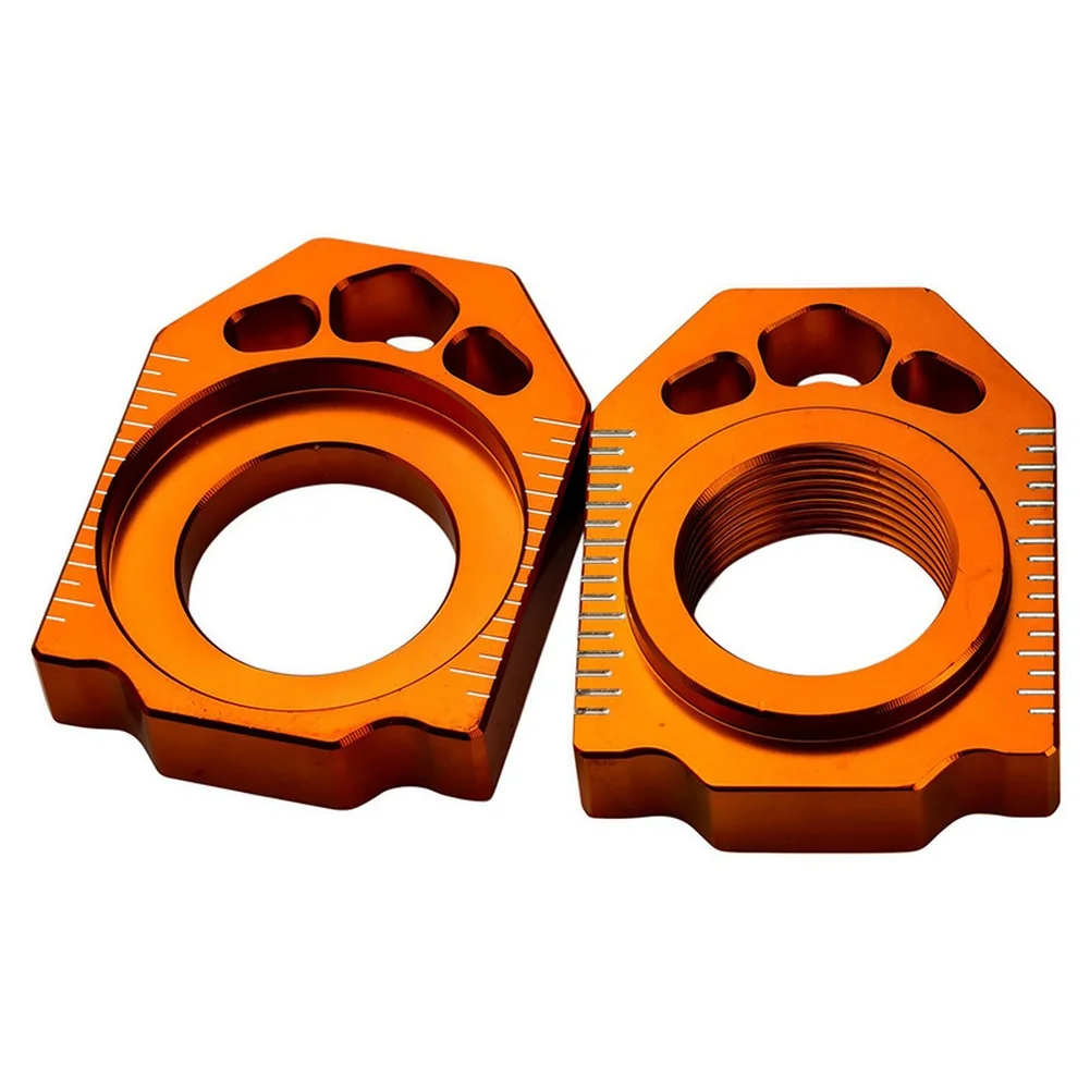 

Chain Adjuster for CR125 CR250 CRF250R CRF450R Motorcycles Made from Precision CNC Aluminum to Improve Chain Stability
