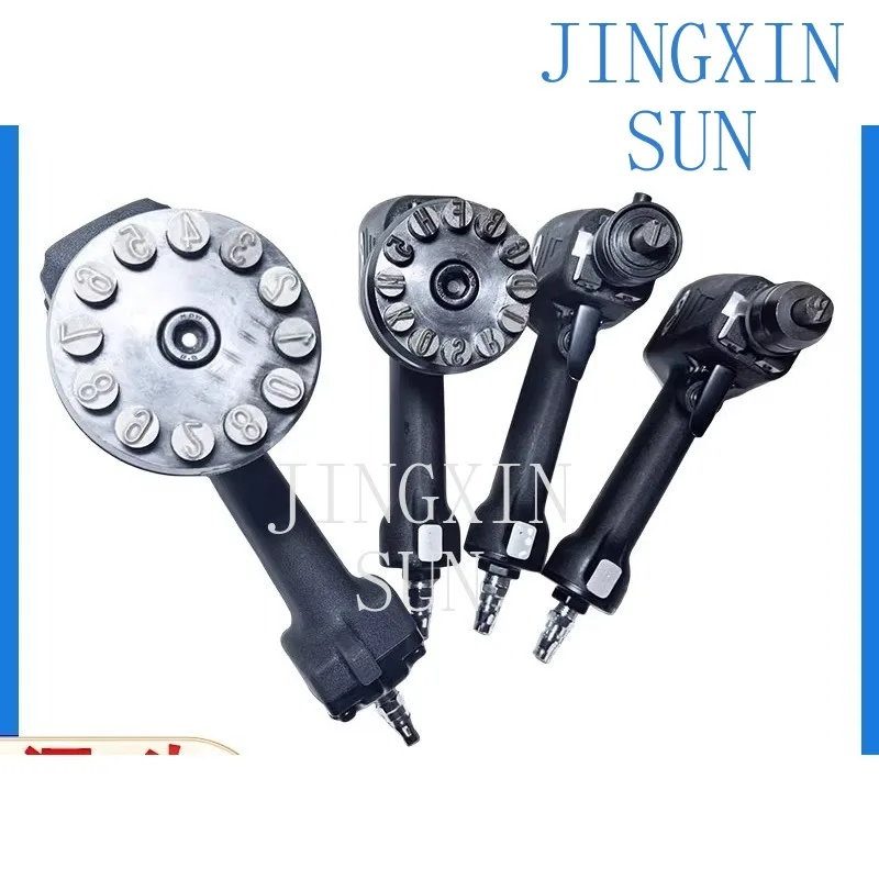 Pneumatic marking machine ZM handheld steel plate marking machine station serial number steel seal continuous code coder