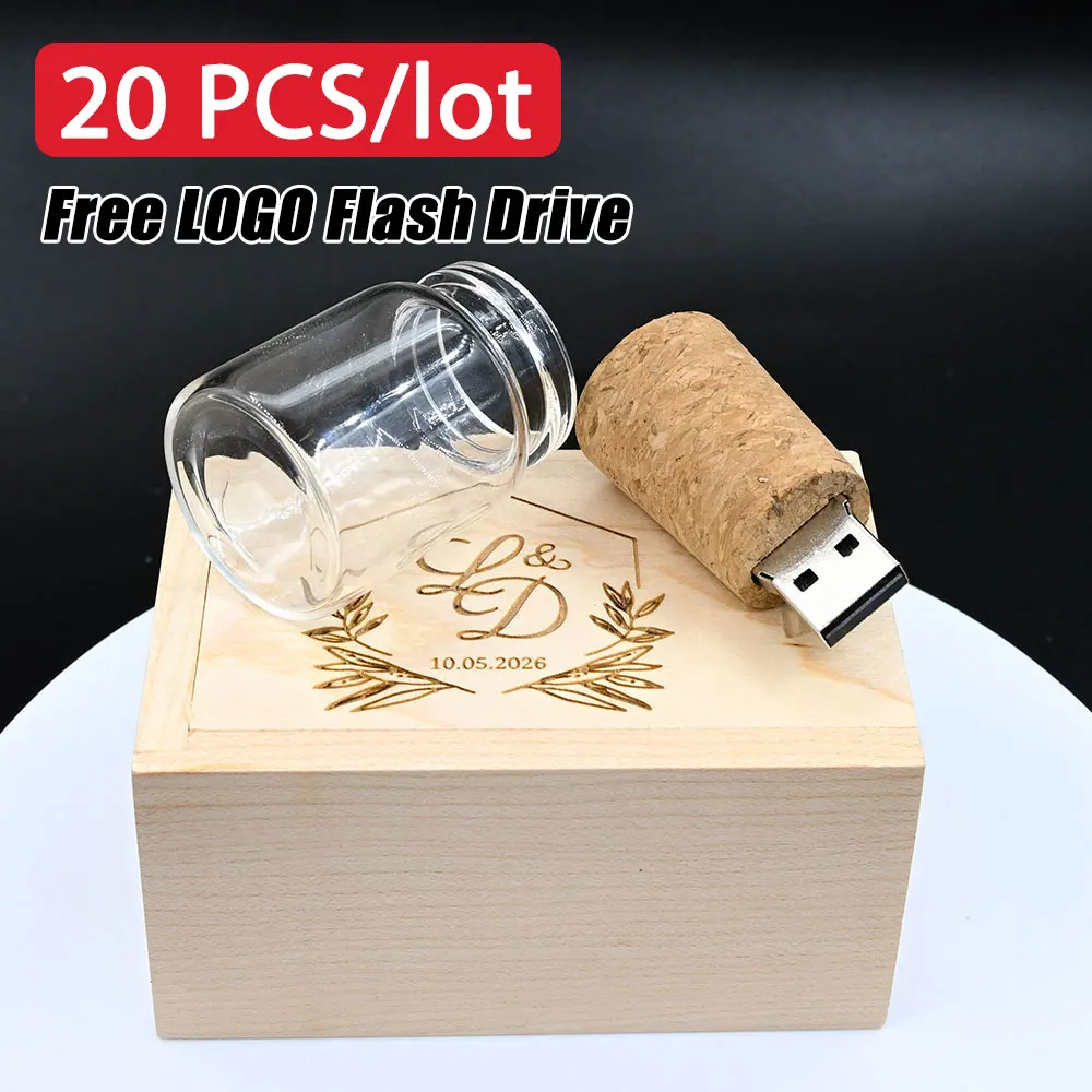 20PCS per lot Free Logo Wooden USB 2.0 wood usb flash drive pendrive 4GB 8GB 16GB 32GB 64GB memory stick wholesale for wedding