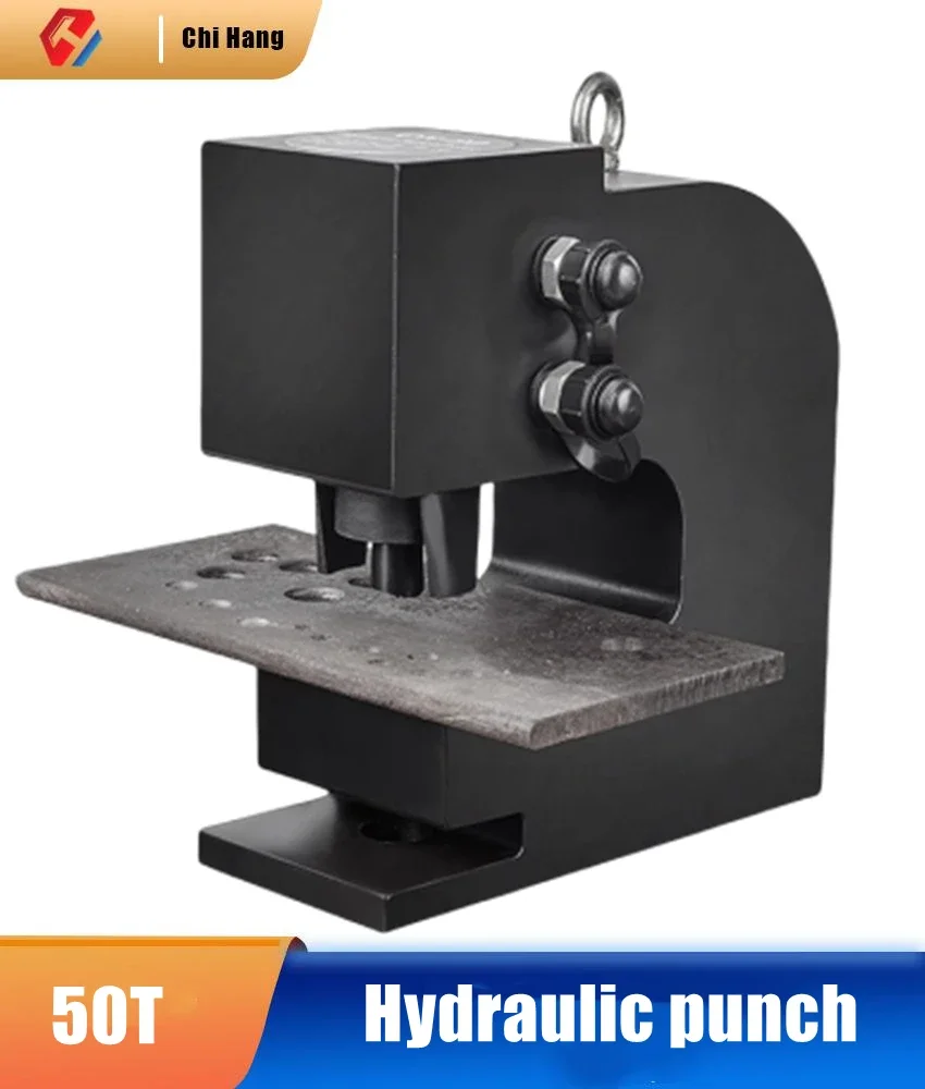 New Hydraulic Punching Machine Angle Iron Steel Channel Side Aluminum/copper Row I-beam