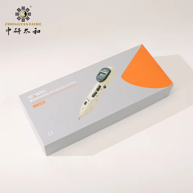 ZHONGYAN TAIHE Smart Acupuncture Pen Multi-Mode Stimulation Red Blue Light Therapy Chronic Pain Management