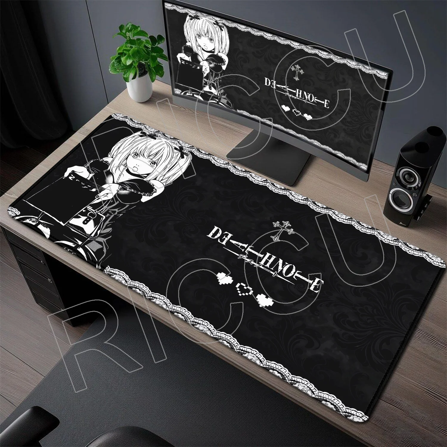 XXL HD Misa Desk Mat Death Note Anime Mouse pad Maximum size 60x120cm carpet Computer Gamers Gaming E-sports Keyboard PC Pads