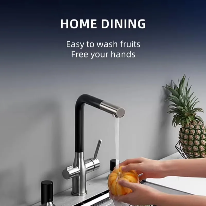 غسالة الفواكه والخضروات، منظف الفواكه والخضروات الدوارة، يطفو وينظف الإنتاج الطازج، أداة المطبخ #3