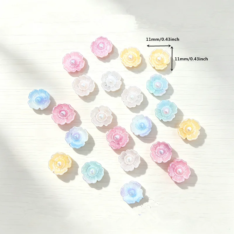 100 stuks gemengde hars mini b - Art Craft Flower Making recensie en prijs