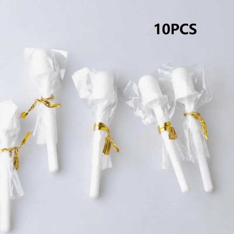 4/8/10Pcs Disposable Nose Wax Sticks Nose Wax Applicators For Painless Nose Hair Removal Remover Tools Wax Kit Accessories