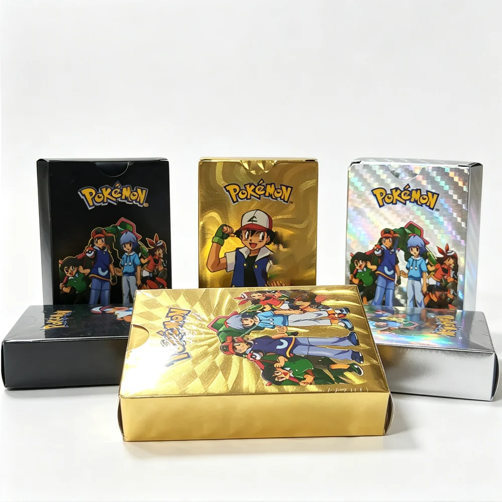 Pokémon Cards Gold Silver Vmax - Party Games In Spanish ulasan dan harga