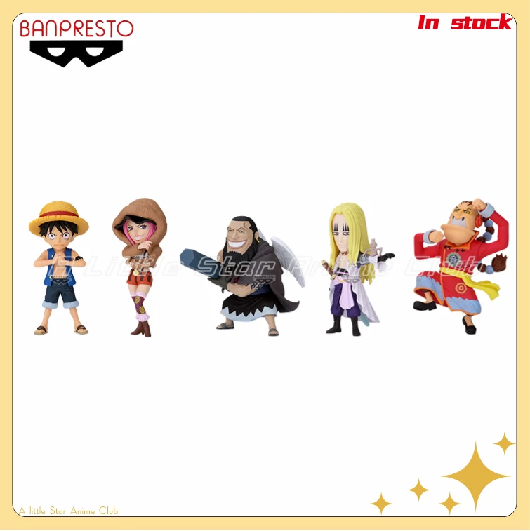 

В наличии оригинальный BANDAI BANPRESTO WCF ONE PIECE SABAODY ISLAND Great Generation1 подарочная фигурка модель