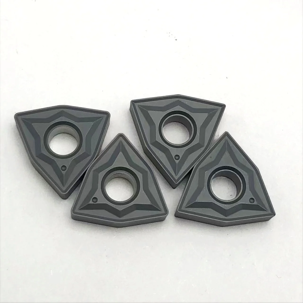Máquina de corte CNC Torno Carbide Blade, WNMG 080404 NN LT10-PVD, WNMG 080408 NN LT10-PVD, WNMG080404, 10 pcs