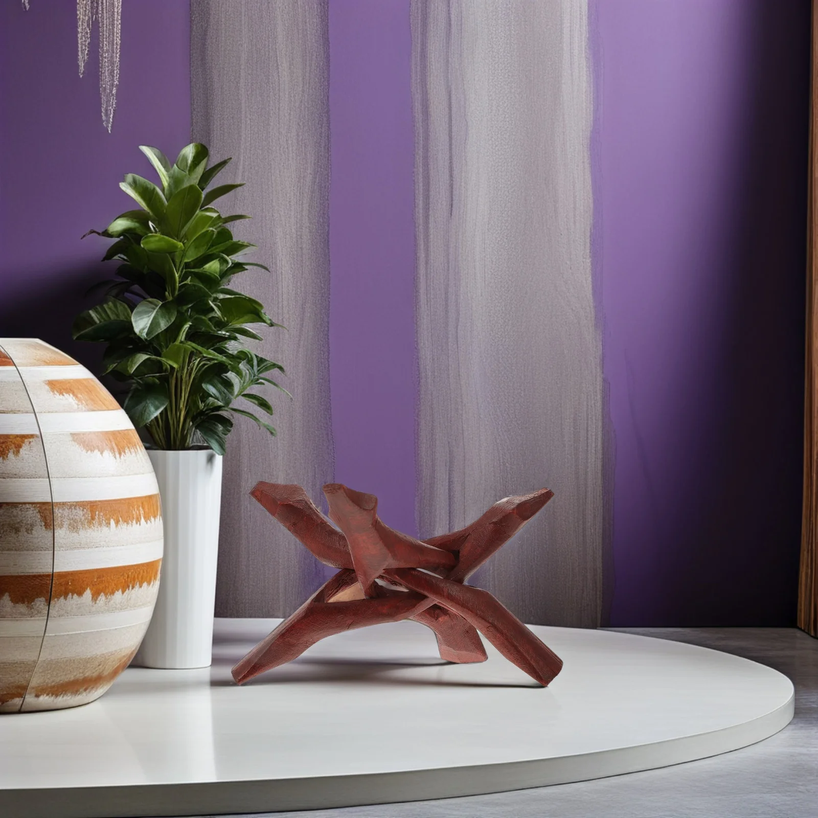 

Wooden Tripod Crystal Ball Holder Wooden Tripod Display For Spheres Stones Abalone Shell Jewelry Bowl Rack Base