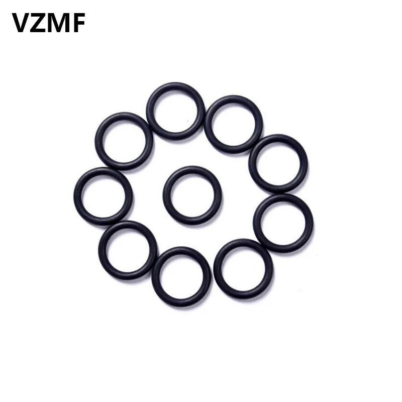 NBR O 링 가스켓 두께 CS 1.8mm ID 1.6~120mm 니트릴 고무 원형 O 유형 부식 오일 저항 씰링 와셔 Blackr