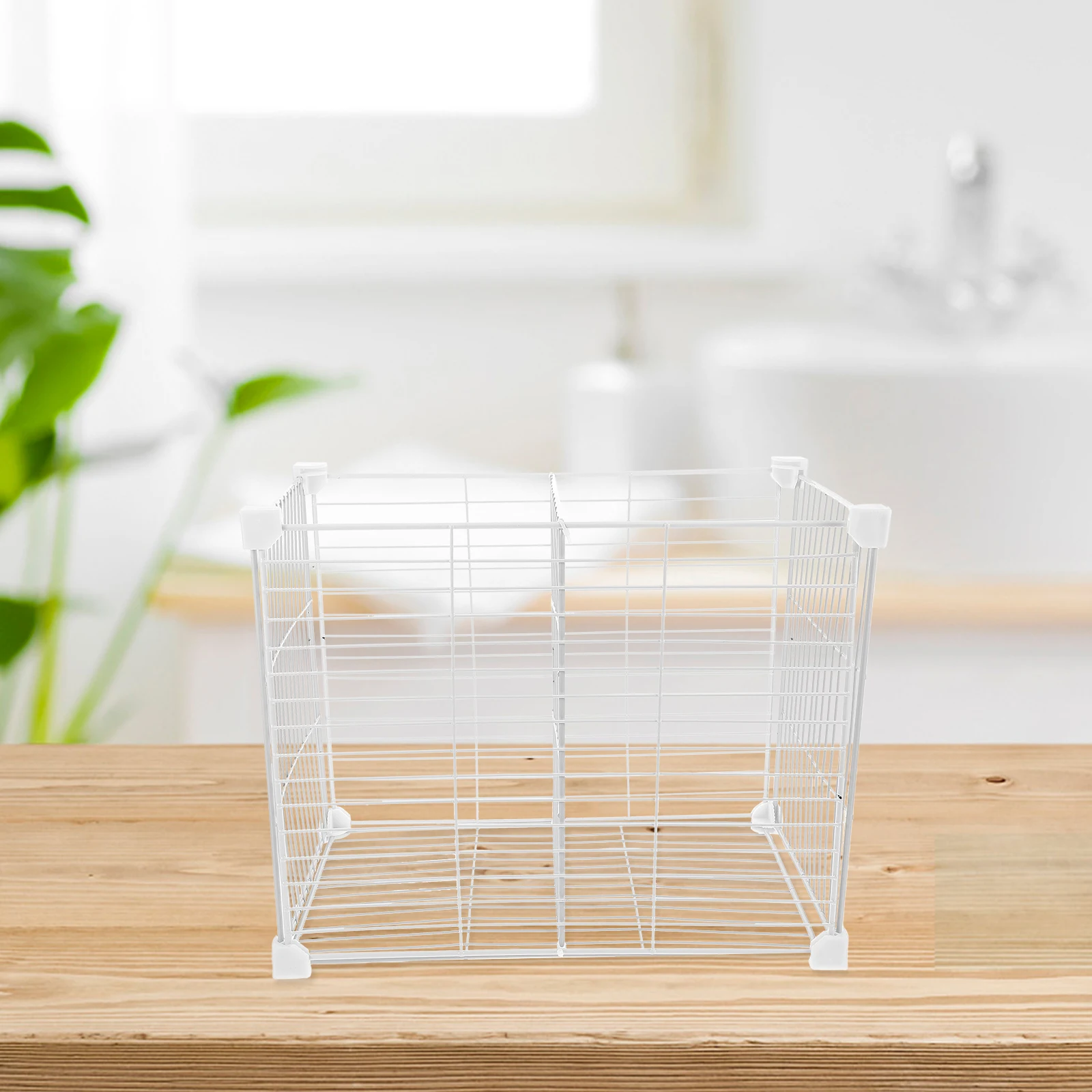 

Freezer Divider Rack Organizer Baskets for Chest Freezers Mini Fridge Storage Containers Kitchen Shelves Metal Material Easy