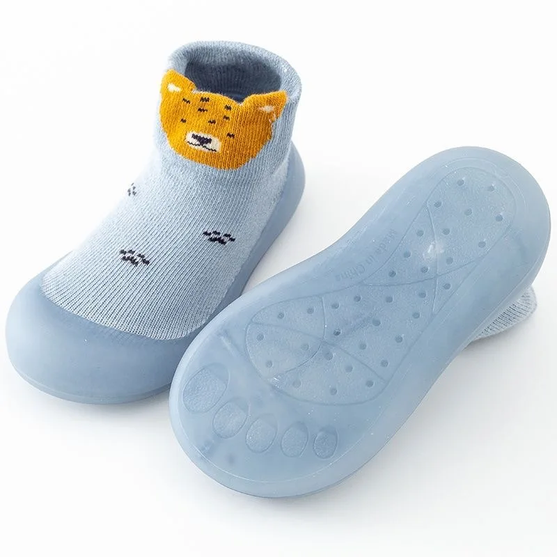 Infant Toddler Spring Summer Soft Sole Sock Shoes Cute Animals Unisex Baby Non-Slip Floor Socks Kids 0-3T Lightweight Prewalker