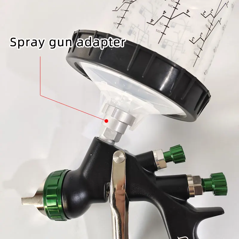 For Italy Walcom Quick connector spray gun adapter Cup Adapter Joints 16X1.5 For Spray Gun Disposable Measuring Cup