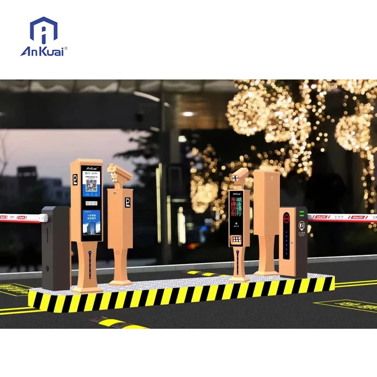 ANKUAI  LPR ALPR Automatic License Plate Recognition System Smart Car Parking Management System with Software