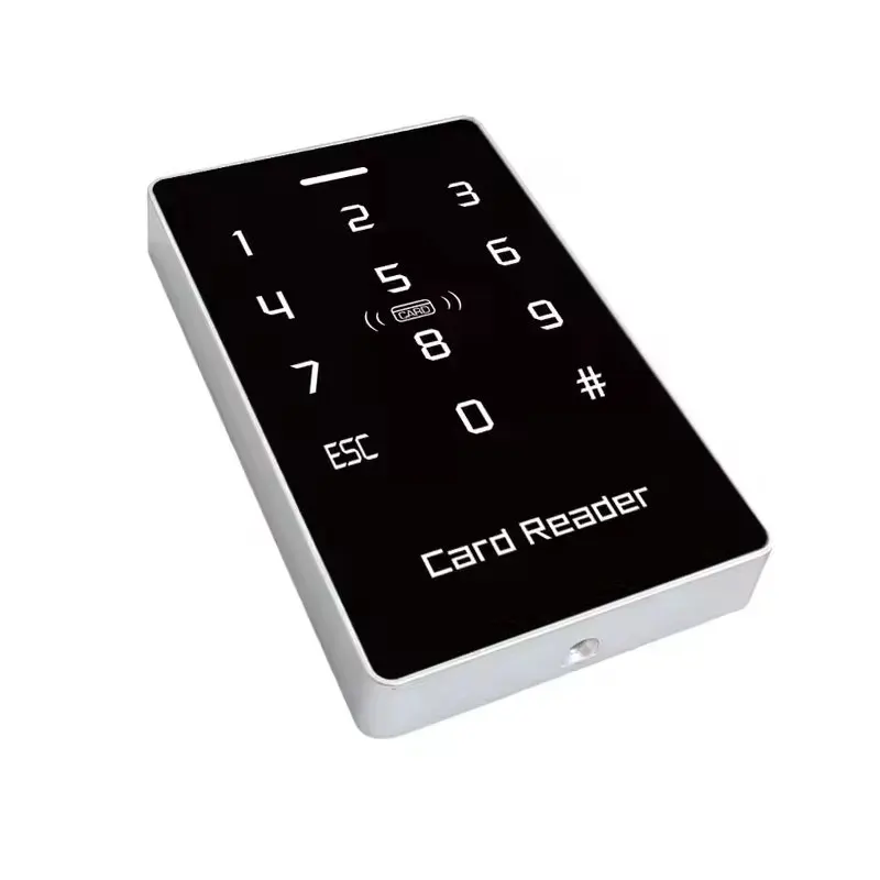 RFID Double Frequency Card Reader ID & IC  125khz And 13.56M Wiegand 26/34 Output Touch Keypad Waterproof  IP67 Outside Install