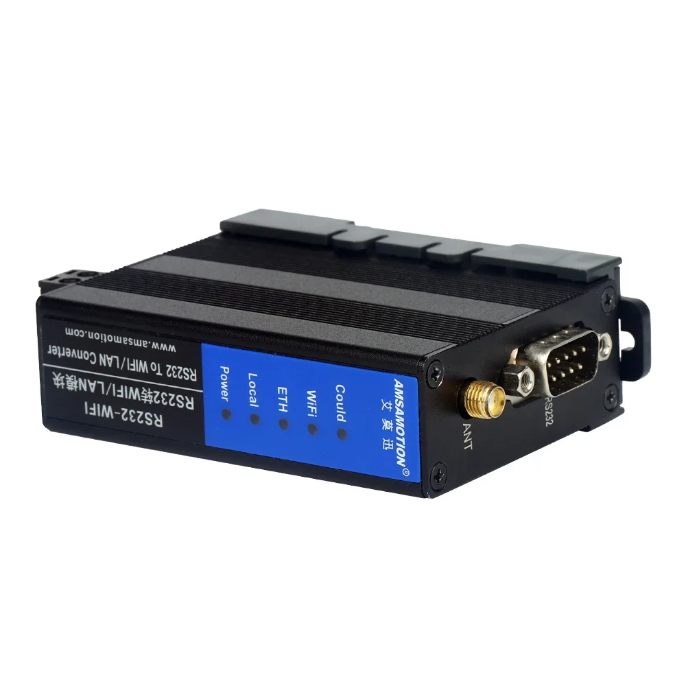 Industrial Network LAN RS232-WIFI Serial Remote Server Modbus TCP RTU to MQTT Interconversion Communication Ethernet Client