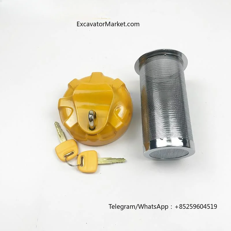 High Quality For XCMG XE75D 80 60 135 150 210 335 Fuel tank cap Diesel tank cap filter high quality excavator