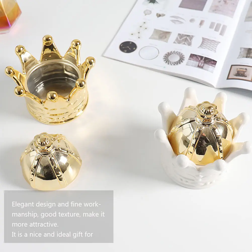 

Jewelry Box Decoration Wedding Small Trinket Case Container Compact Boxes Storage