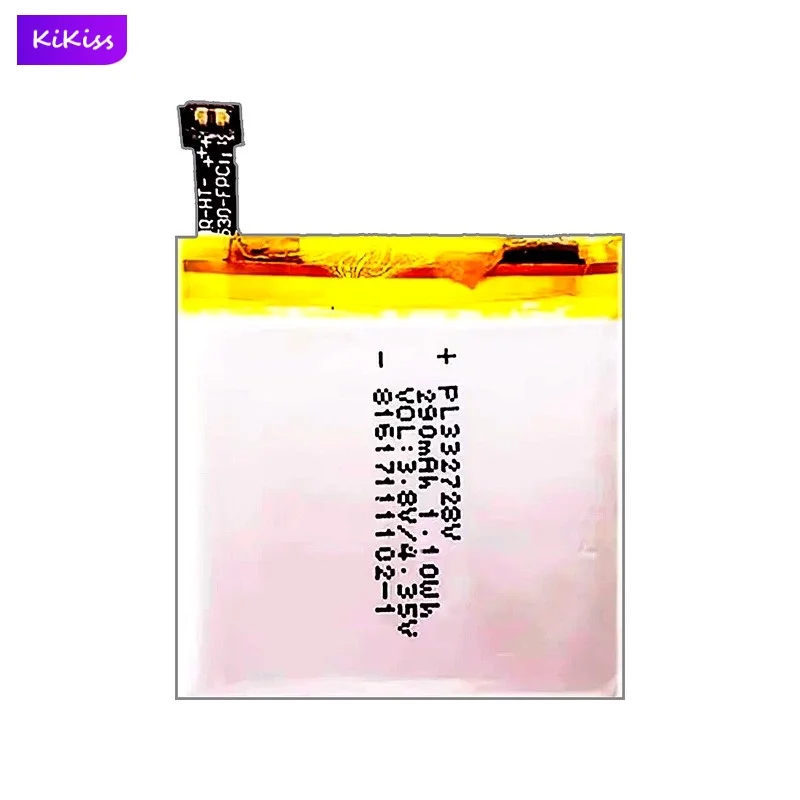 PL332728V (with wires) Watch Battery For Huami Amazfit Stratos 2 A1609 A1619 290mAh Real Capacity