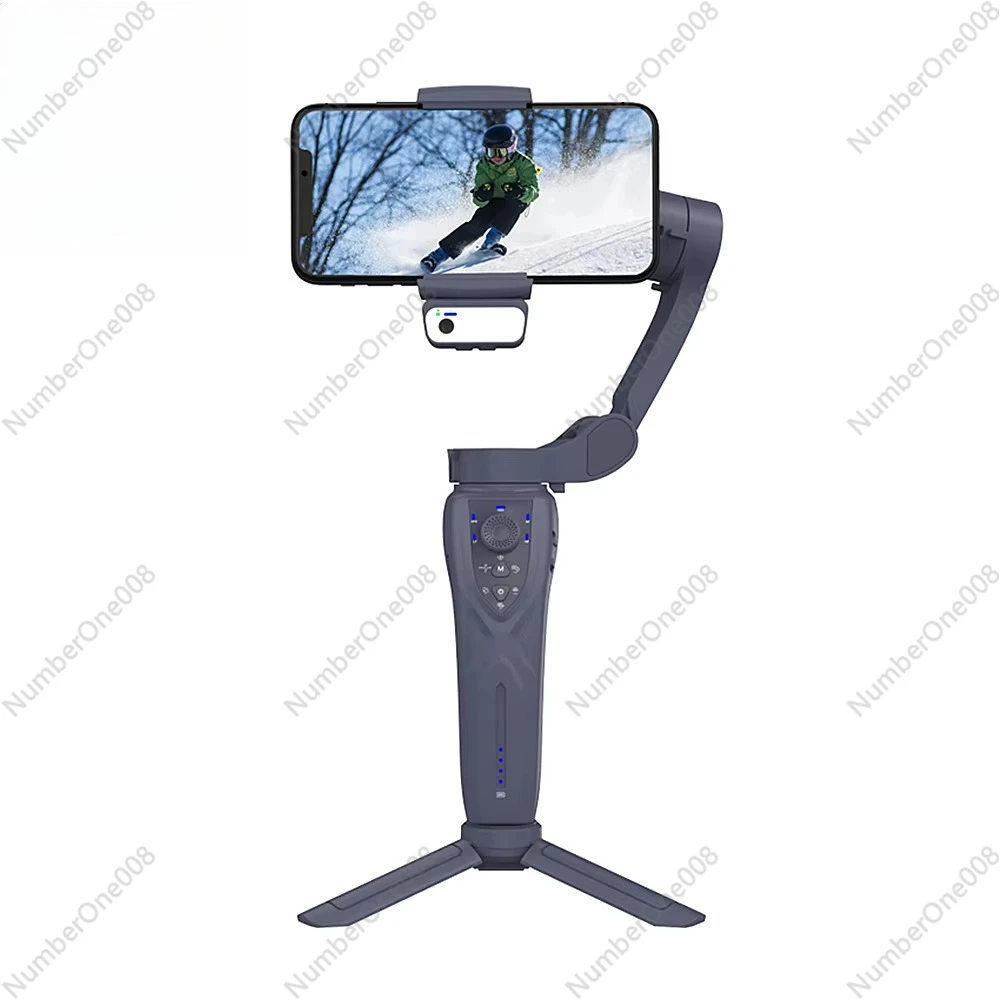

Professional Flexible Phone Holder Tripod F12 with Long Battery Life 3-Axis Handheld Gimbal Stabilizer