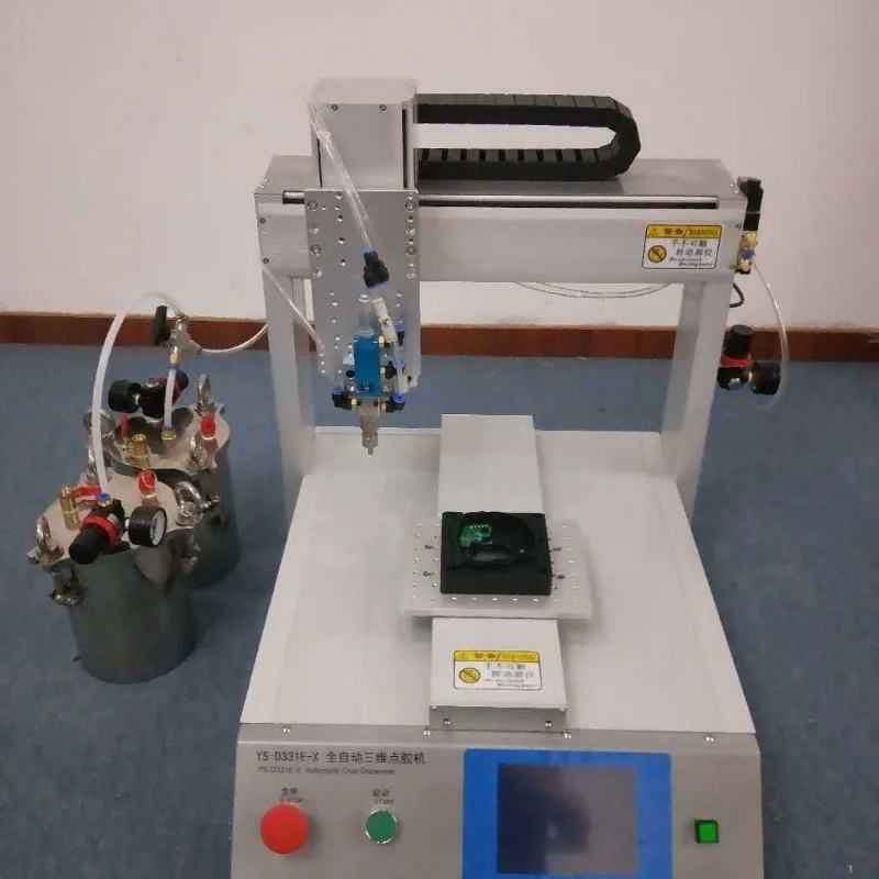 Customized three-axis platform, epoxy AB glue dispenser