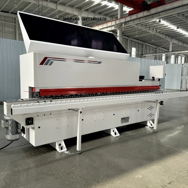 Automatic Universal Edge Bander for PVC Trims Straight Edge Banding Machine with Cleaning Gluing Functions for MDF Production
