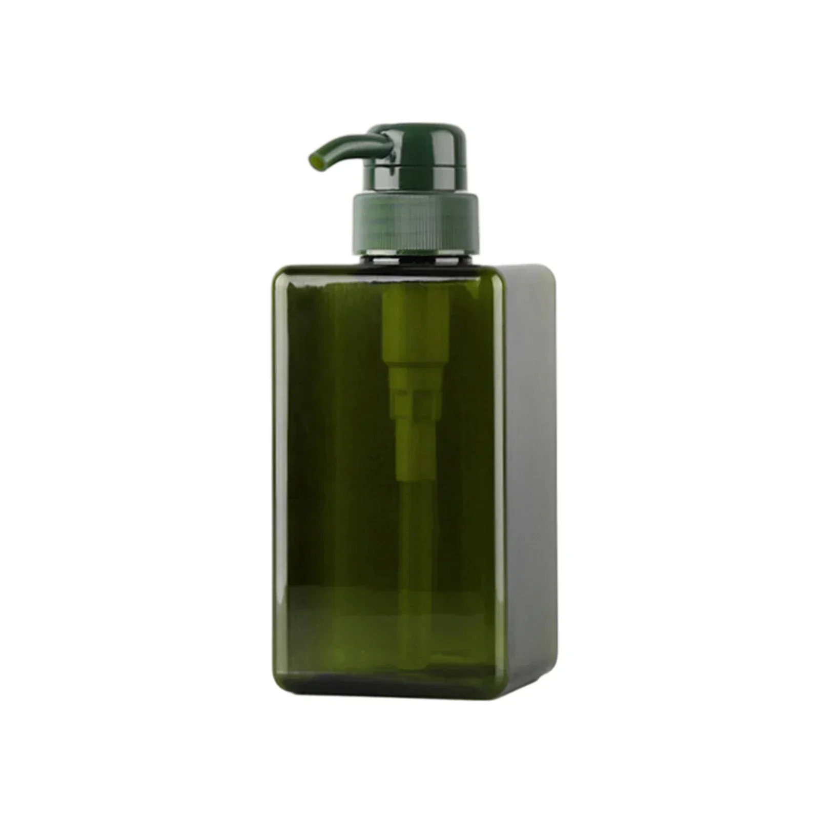 Hand Pump Bottle Soap Dispenser Bathroom Supplies Brown/ Dark Green/ White For Home Hotel Traveling Liquid Dispensing Bottle