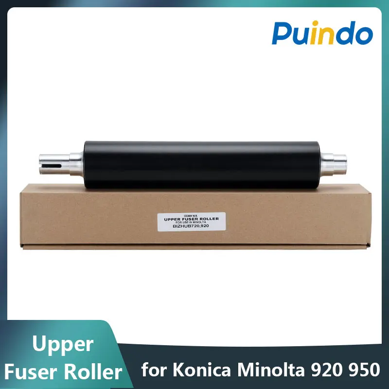 High Quality Upper Fuser Heat Roller for Konica Minolta BH920 BH950 920 950  Upper Fuser Roller Copier Spare Parts 57GB53040