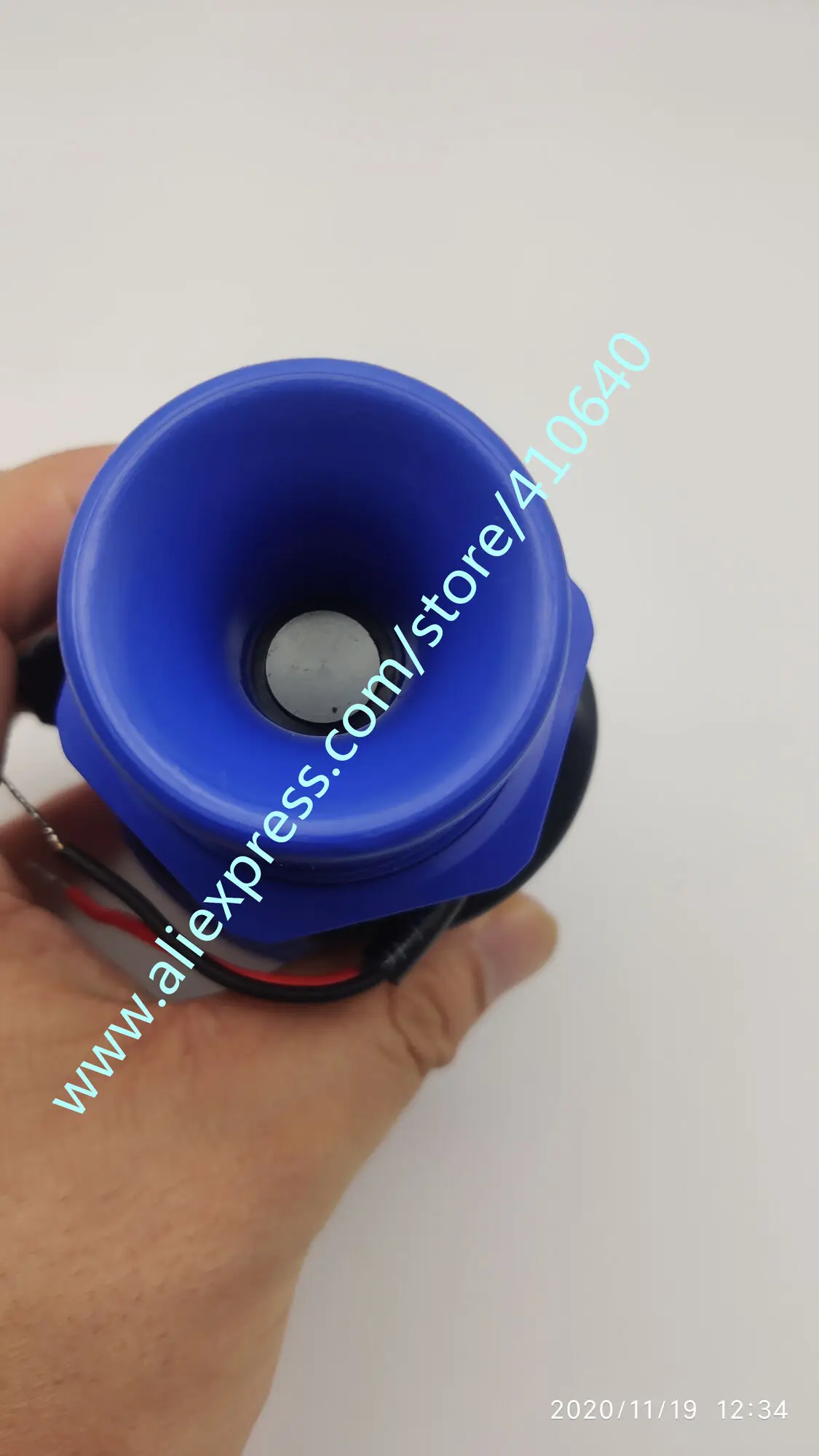 Medidor de nivel de líquido por ultrasonido de tamaño compacto, medición de altura de pila de polvo sólido por ultrasonido de 0 a 8 M, precisión del 0,3% 4 a 20ma