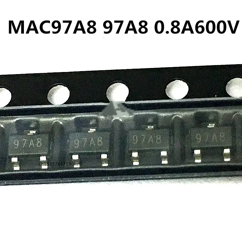 Original 20pcs/  MAC97A8 97A8 0.8A600V  SOT-23