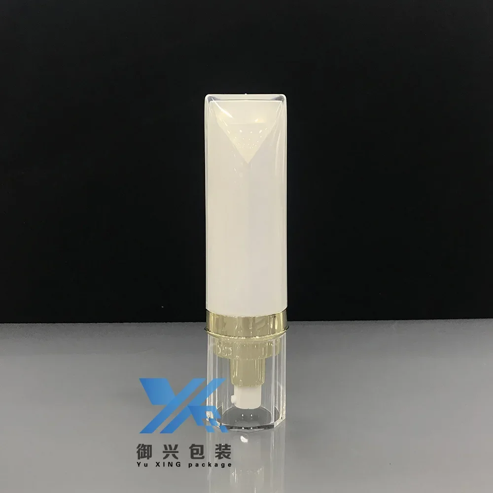 1Pcs New 50ML Pearlescent White Sunscreen Bottle, Isolation Cream Bottle, BB Cream Bottle, Essence Bottle, Sub-bottling Bottle