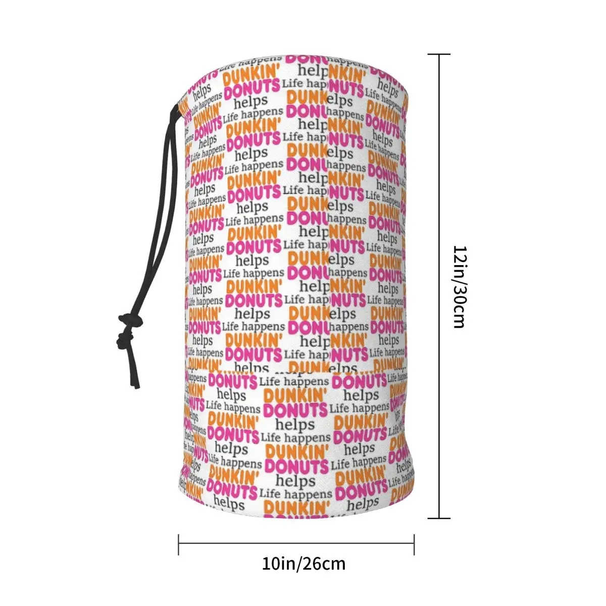 Life Happens... Dunkin Donuts Helps Bandana Neck Gaiter Printed Wrap Mask Scarf Cycling Headband Unisex Adult All Season view 6