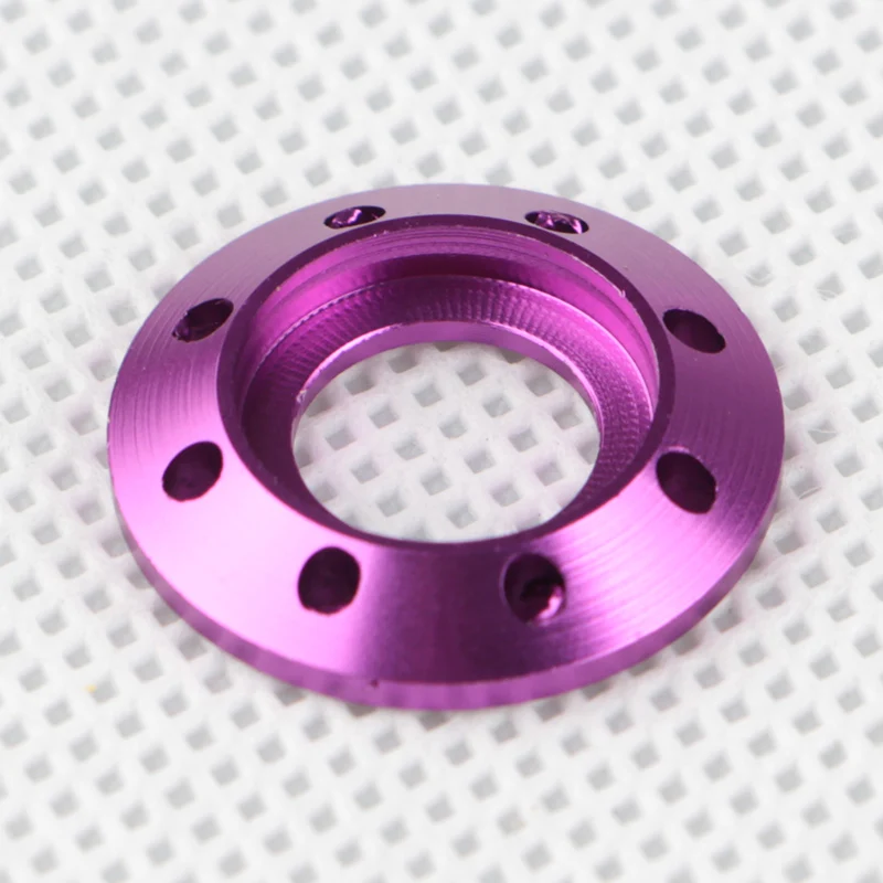 Aluminum Alloy Color Screw Cap Reinforcement Non-slip E-motorcycle Modification Accessories Flange Fastening Gasket Decoration