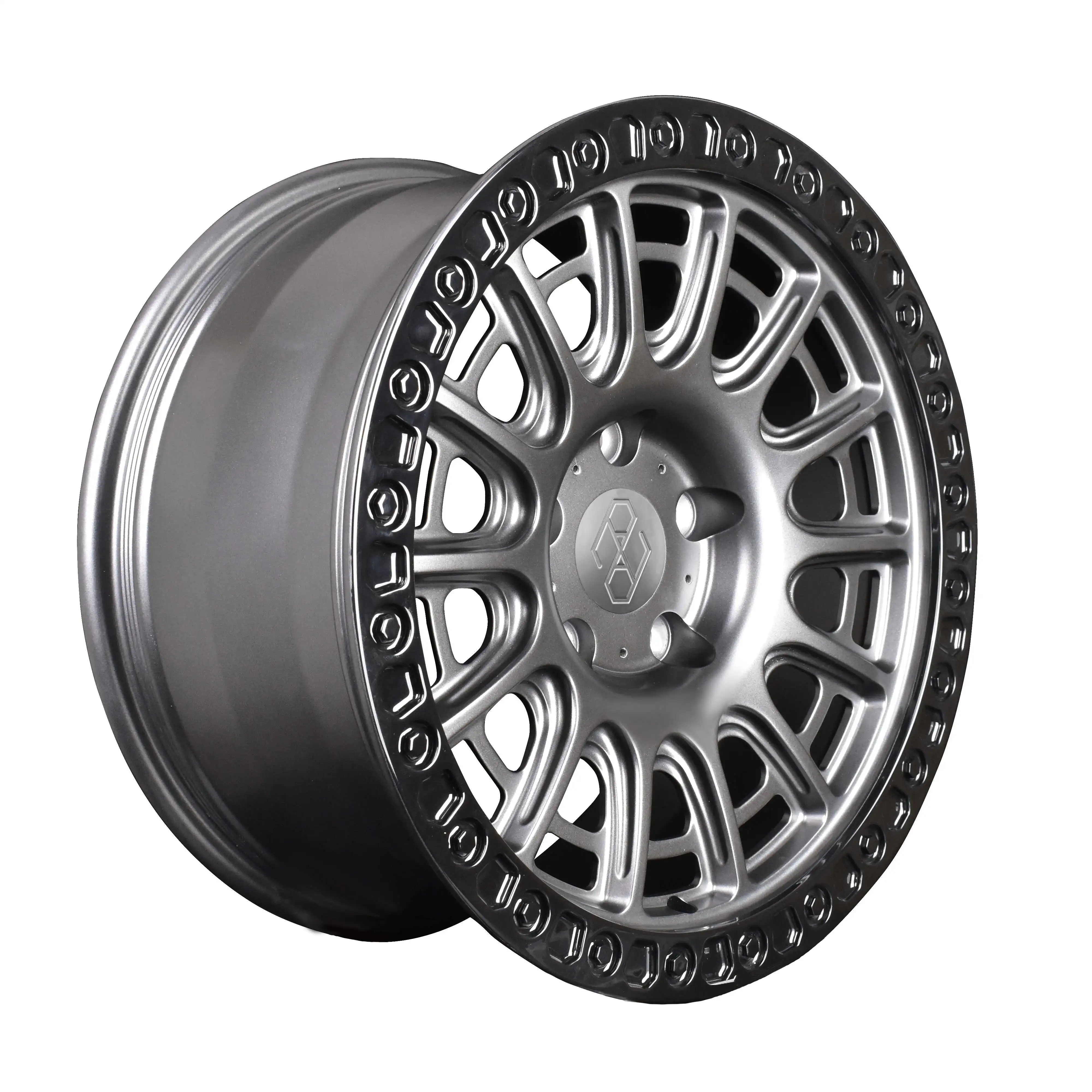 Brushed Red Spokes Polished Deep Dish Forged 5x114.3 20