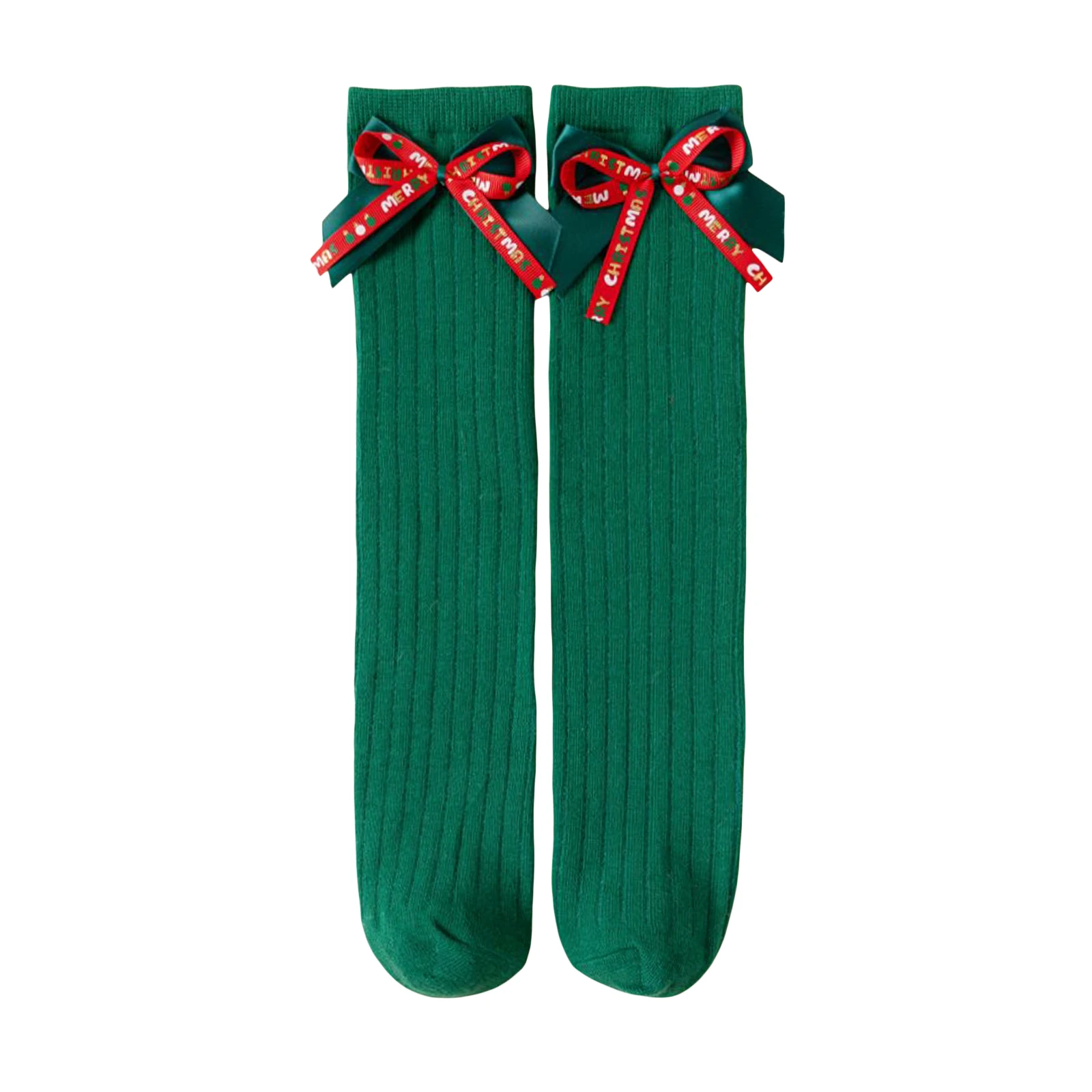عيد الميلاد الاطفال جوارب طويلة إلى الركب عطلة الكرتون سانتا كلوز نمط جوارب أنيقة مريحة الجوارب للفتيات
