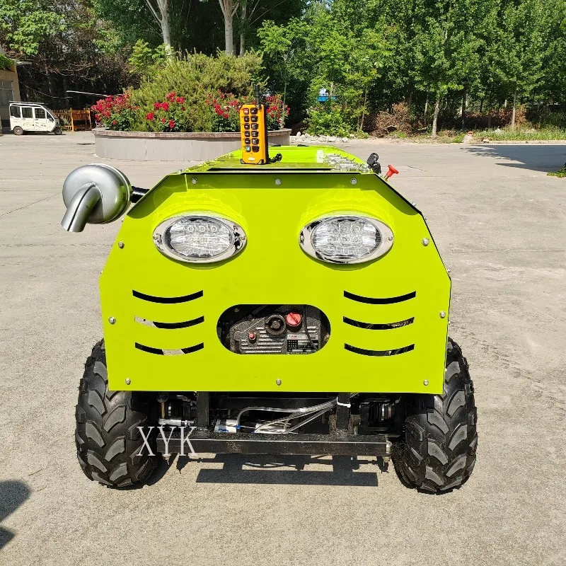 Unmanned Remote Control Wheel Sprayer Mountain Orchard Pesticide Spraying Vehicle For Farm Pest Killing Work