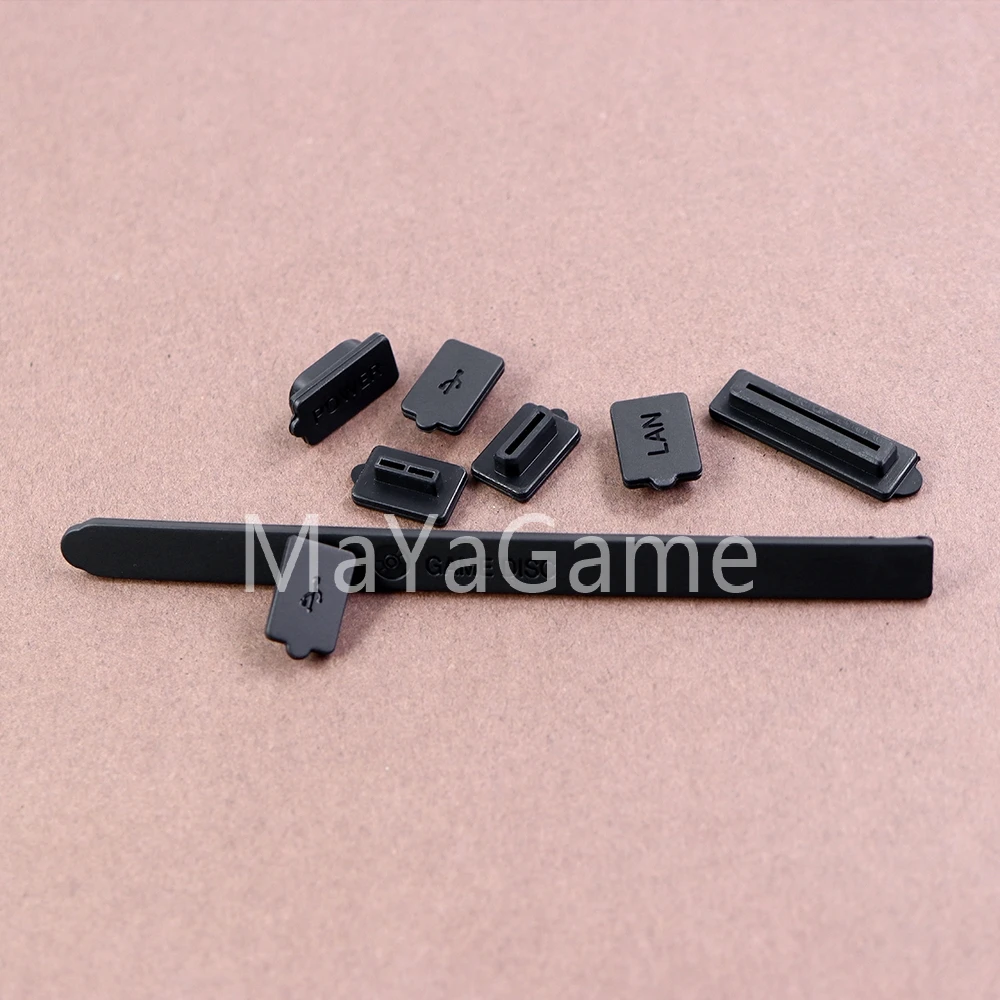 10sets Anti Dust Plug Set For XBOX Series S X Gaming Console Host Port Filter Jack Silicone Rubber Dustproof Cap Cover Wholesale