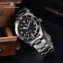 PAGANI DESIGN Diving Series New Luxury Business NH35A Mechanical Automatic Chronometer Sapphire Men's Watch Stainless Steel 2023