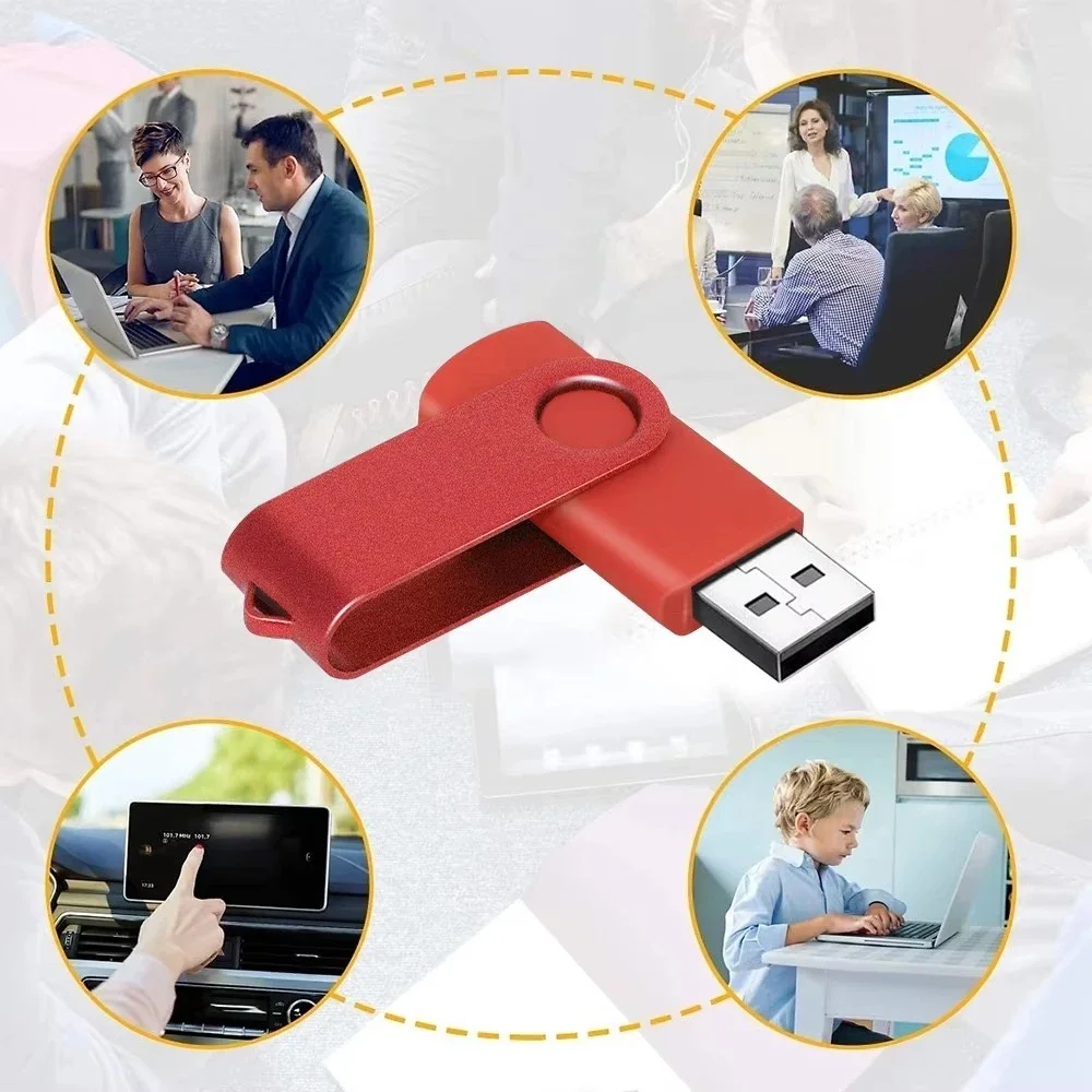 фolleisk USB 2.0 محرك أقراص فلاش معدني 4 جيجابايت 8 جيجابايت ذاكرة عصا 128 جيجابايت 16 جيجابايت 32 جيجابايت بندريف للأعمال قرص صغير Cle U 64 جيجابايت Memoria Usb #3